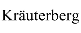 KRÄUTERBERG trademark