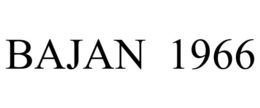 BAJAN 1966 trademark