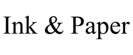 INK & PAPER trademark
