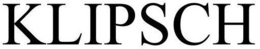 KLIPSCH trademark
