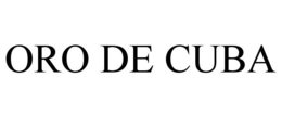 ORO DE CUBA trademark