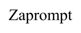 ZAPROMPT trademark