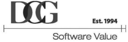 DCG EST. 1994 SOFTWARE VALUE trademark