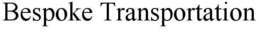 BESPOKE TRANSPORTATION trademark