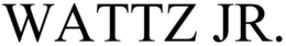 WATTZ JR. trademark