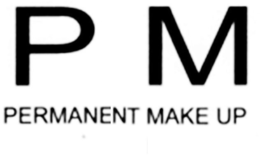 P M PERMANENT MAKE UP trademark