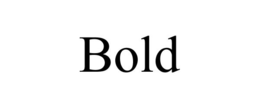 BOLD trademark