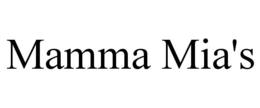 MAMMA MIA'S trademark