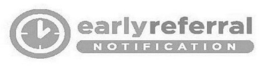 EARLY REFERRAL NOTIFICATION trademark