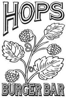 HOPS BURGER BAR trademark