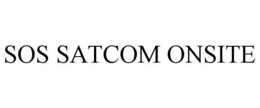 SOS SATCOM ONSITE trademark