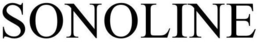 SONOLINE trademark