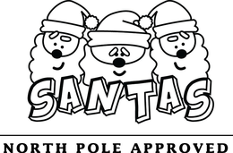 SANTAS NORTH POLE APPROVED trademark