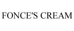 FONCE'S CREAM trademark
