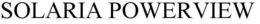 SOLARIA POWERVIEW trademark