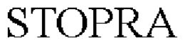 STOPRA trademark