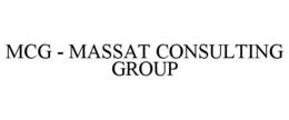 MCG - MASSAT CONSULTING GROUP trademark