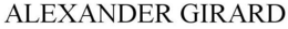 ALEXANDER GIRARD trademark