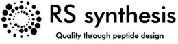 RS SYNTHESIS QUALITY THROUGH PEPTIDE DESIGN trademark