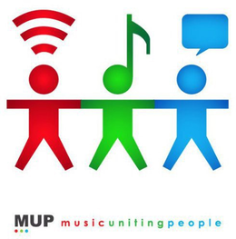 MUP MUSIC UNITING PEOPLE... trademark