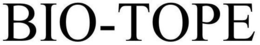BIO-TOPE trademark