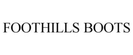 FOOTHILLS BOOTS trademark