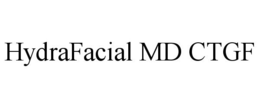 HYDRAFACIAL MD CTGF trademark