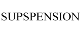 SUPSPENSION trademark