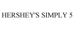 HERSHEY'S SIMPLY 5 trademark