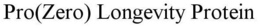 PRO(ZERO) LONGEVITY PROTEIN trademark