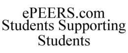 EPEERS.COM STUDENTS SUPPORTING STUDENTS trademark