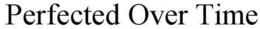 PERFECTED OVER TIME trademark