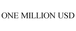 ONE MILLION USD trademark