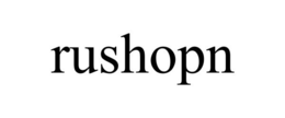 RUSHOPN trademark