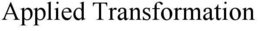 APPLIED TRANSFORMATION trademark