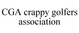 CGA CRAPPY GOLFERS ASSOCIATION trademark
