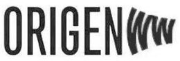 ORIGENWW trademark