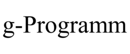 G-PROGRAMM trademark