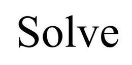 SOLVE trademark