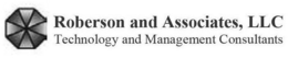 ROBERSON AND ASSOCIATES, LLC TECHNOLOGY AND MANAGEMENT CONSULTANTS trademark