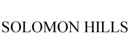 SOLOMON HILLS trademark