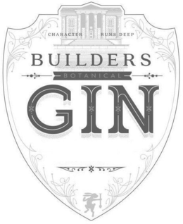 CHARACTER RUNS DEEP BUILDERS BOTANICAL GIN trademark