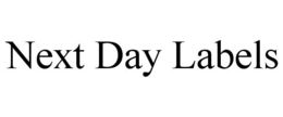 NEXT DAY LABELS trademark