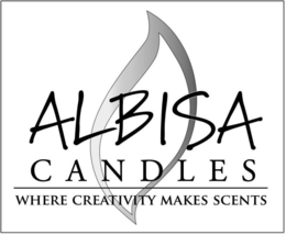 ALBISA CANDLES WHERE CREATIVITY MAKES SCENTS trademark