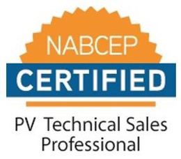 NABCEP CERTIFIED PV TECHNICAL SALES PROFESSIONAL trademark
