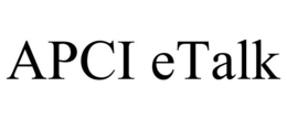 APCI ETALK trademark