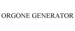 ORGONE GENERATOR trademark