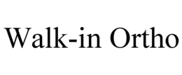 WALK-IN ORTHO trademark
