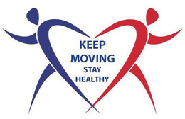 KEEP MOVING STAY HEALTHY trademark