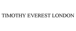 TIMOTHY EVEREST LONDON trademark